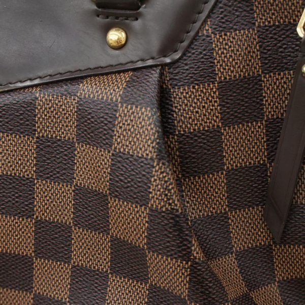 10426 6 Louis Vuitton Westminster PM Damier Handbag Ebene Brown