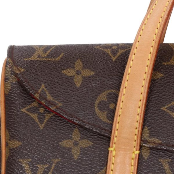 10426 7 Louis Vuitton Sonatine Monogram Clutch Bag Brown