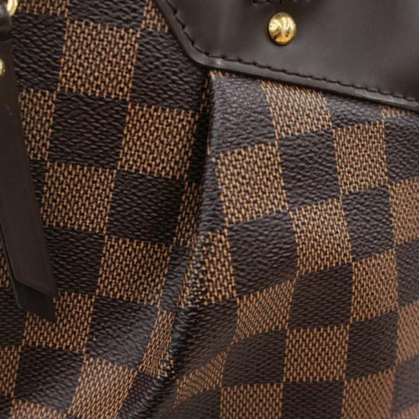 10426 7 Louis Vuitton Westminster PM Damier Handbag Ebene Brown