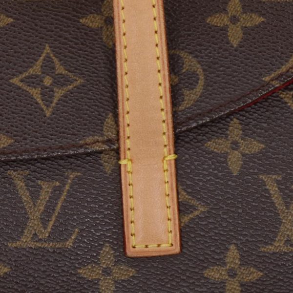 10426 8 Louis Vuitton Sonatine Monogram Clutch Bag Brown