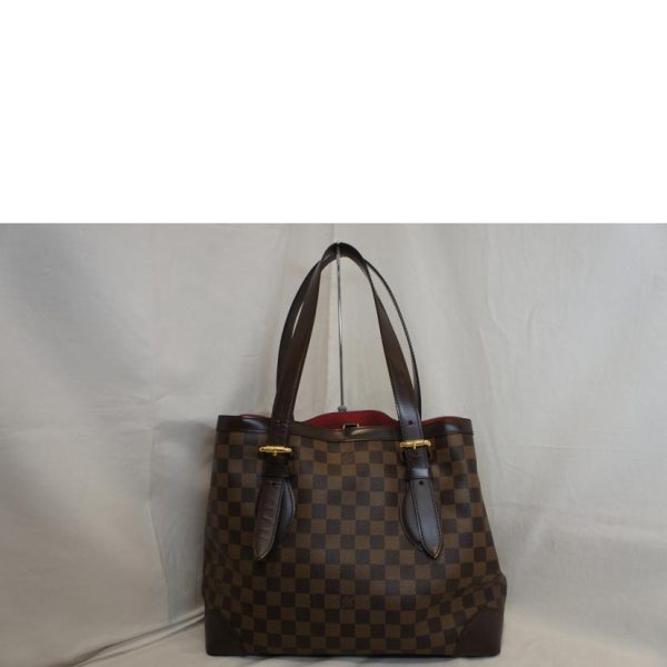 10429 2 Louis Vuitton Hampstead MM Damier Ebene Bag Brown