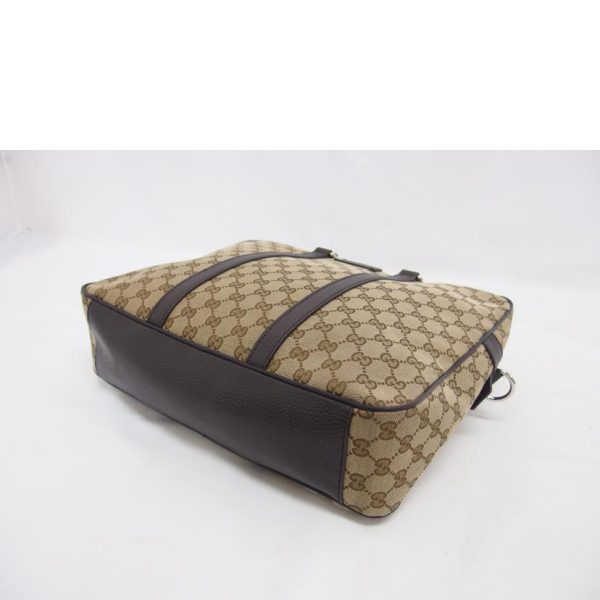 10436 3 Gucci GG Canvas 2 Way Briefcase