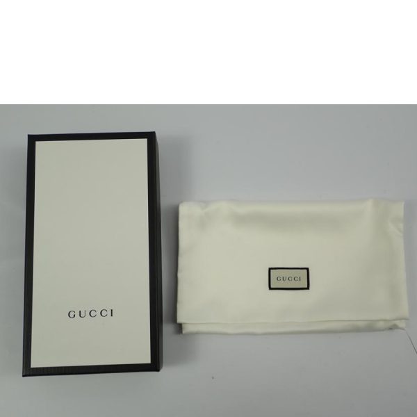 10459 6 GUCCI GG Marmont Round Zipper Wallet