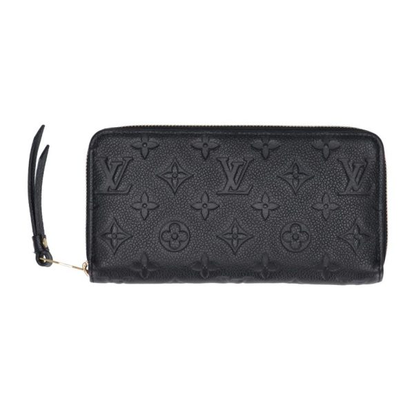 10511 1 Louis Vuitton Zippy Wallet Empreinte Wallet Noir