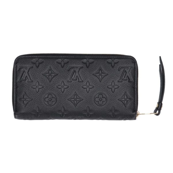 10511 2 Louis Vuitton Zippy Wallet Empreinte Wallet Noir