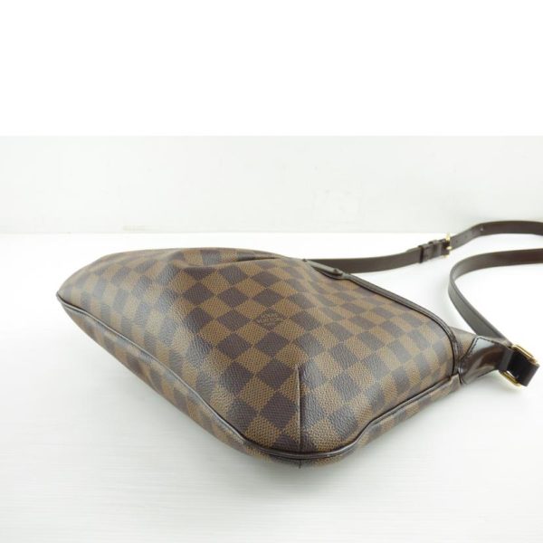 10523 3 Louis Vuitton Bloomsbury PM Damier Ebene Handbag Brown