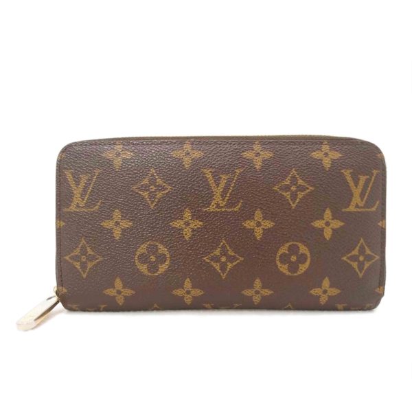 10575 1 Louis Vuitton Zippy Wallet Monogram Wallet Brown