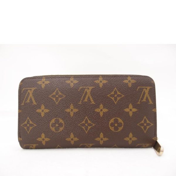 10575 2 Louis Vuitton Zippy Wallet Monogram Wallet Brown