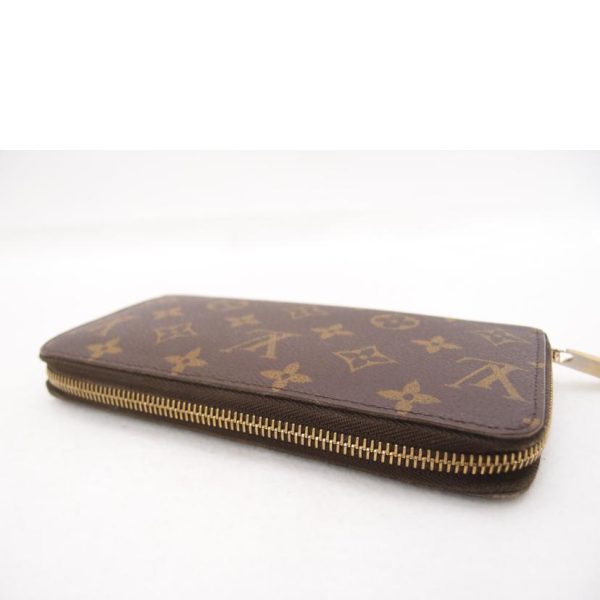 10575 3 Louis Vuitton Zippy Wallet Monogram Wallet Brown