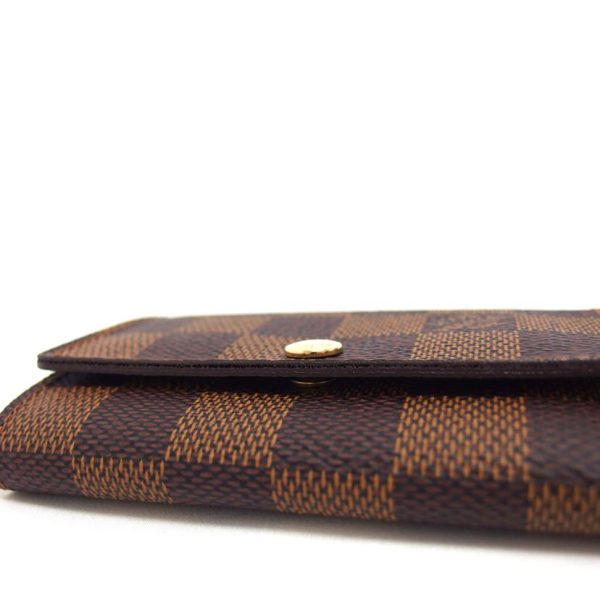 10610 6 Louis Vuitton Multicle Damier Key Case Brown