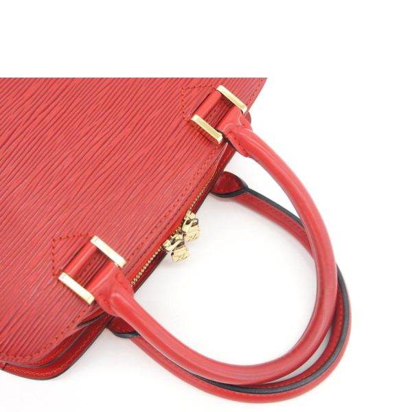 10740 4 Louis Vuitton Pont Neuf Epi Bag Castilian Red