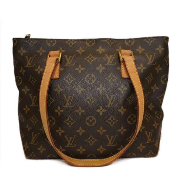 10747 1 Louis Vuitton Cava Piano Monogram Tote Bag Brown