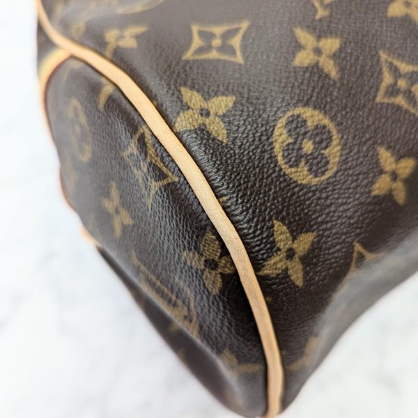 107 08 Louis Vuitton Monogram Montorgueil GM Shoulder Bag Brown