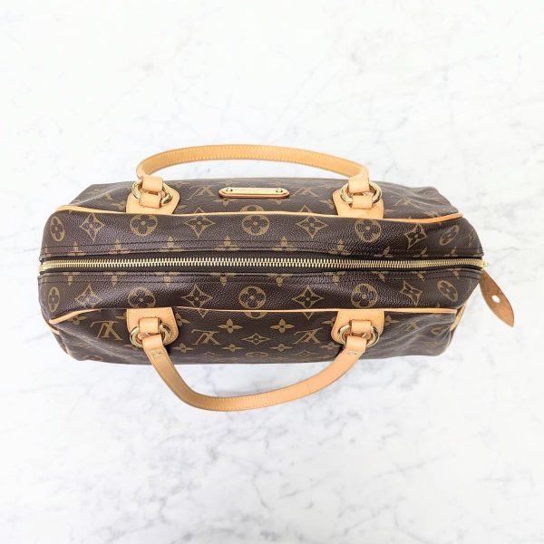 107 13 Louis Vuitton Monogram Montorgueil GM Shoulder Bag Brown