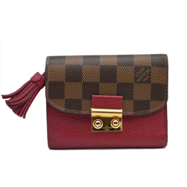 10800 1 Louis Vuitton Croisette Damier Wallet Brown