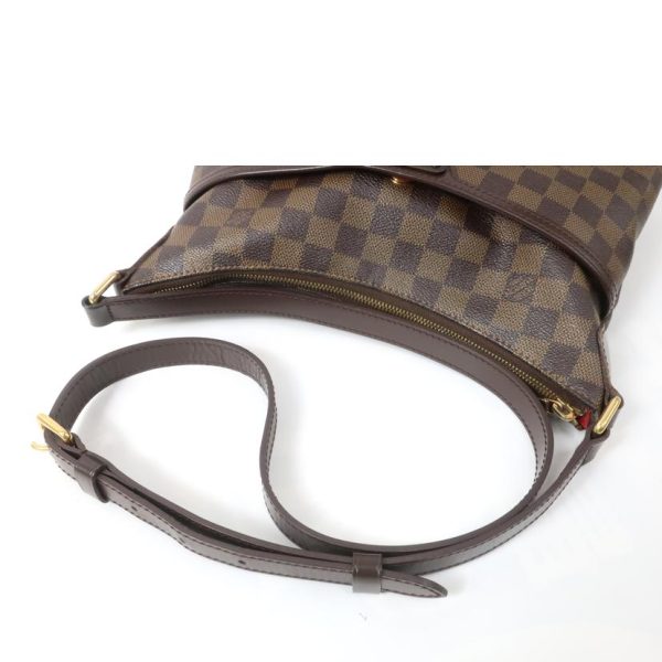 10877 3 Louis Vuitton Bloomsbury PM Shoulder Bag Damier Ebene Brown