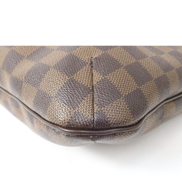 10877 5 Louis Vuitton Bloomsbury PM Shoulder Bag Damier Ebene Brown