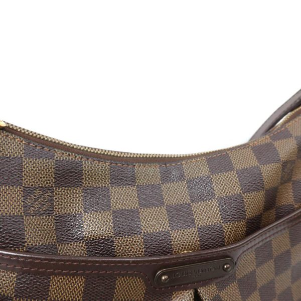 10877 7 Louis Vuitton Bloomsbury PM Shoulder Bag Damier Ebene Brown