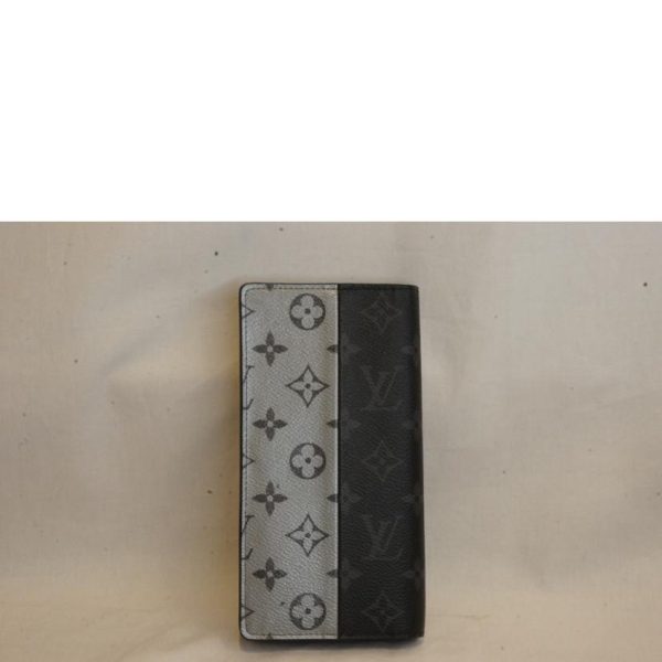 10879 01 Louis Vuitton Portefeuille Blazer Monogram Eclipse Wallet