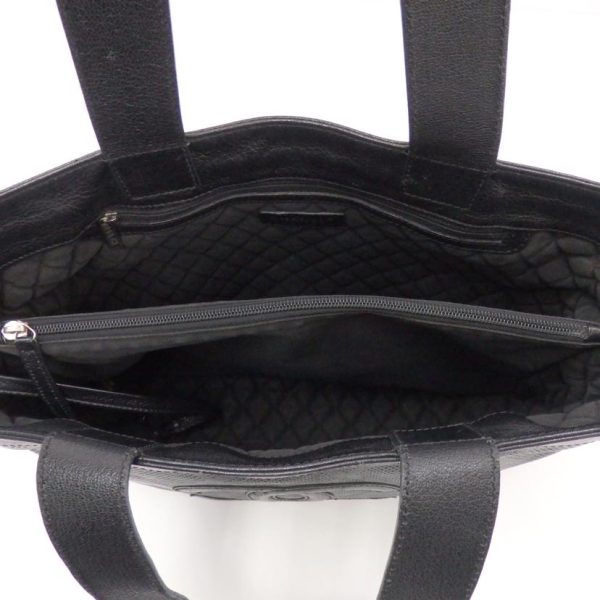 10894 5 Chanel Punching Tote Bag Black