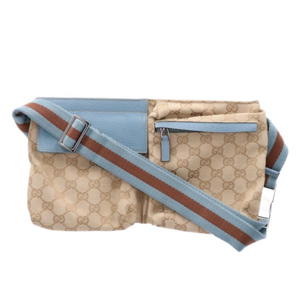 10907 1 Gucci GG Canvas Waist Bag