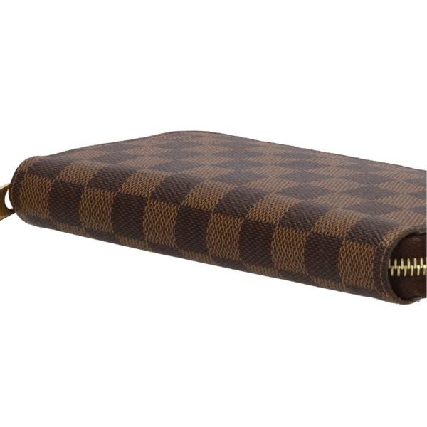 10929 3 Louis Vuitton Zippy Wallet Damier Brown