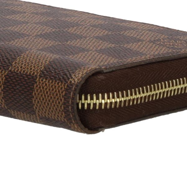 10929 8 Louis Vuitton Zippy Wallet Damier Brown