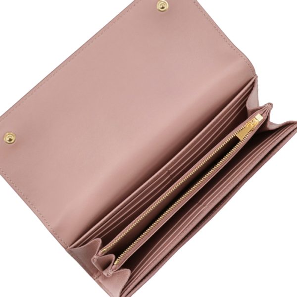 10b563bel25vp 5 CELINE Large Flap Wallet Bifold Pink