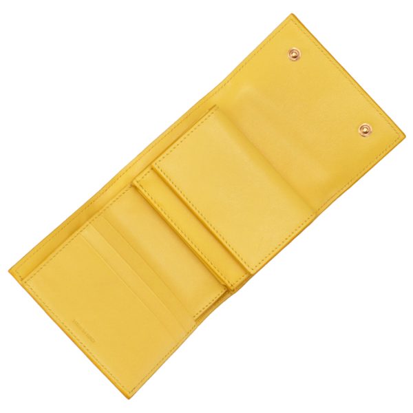 10b573bel11ct 4 CELINE Small Trifold Wallet Bifold Citron Yellow