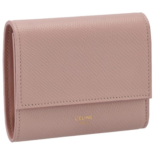 10b573bel25vp CELINE Small Trifold Wallet Bifold Pink