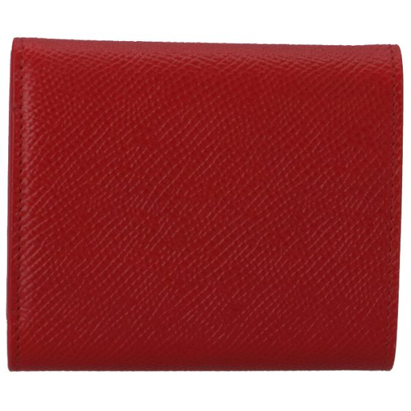 10b573bel27ed 2 CELINE Small Trifold Wallet Essentials Red