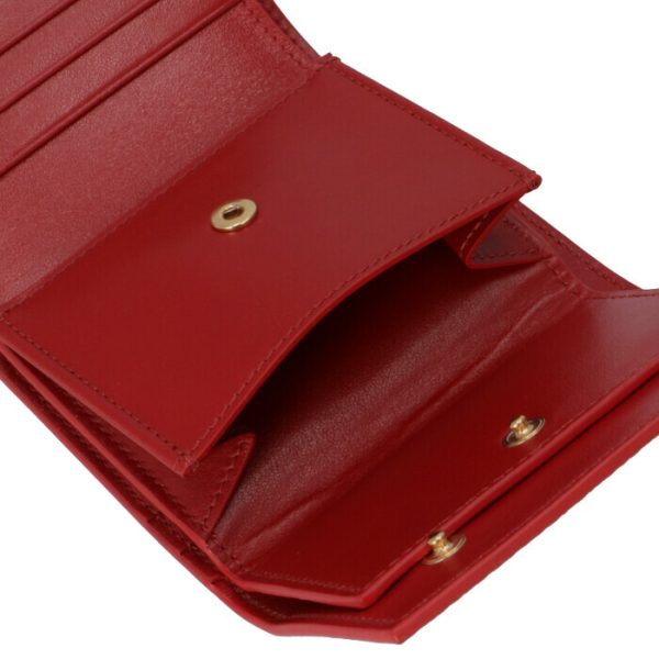 10b573bel27ed 6 CELINE Small Trifold Wallet Essentials Red