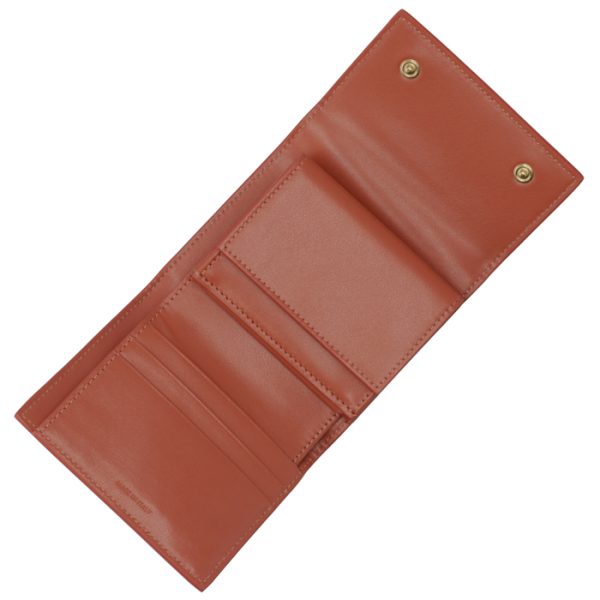 10b573cqp27ly 4 CELINE Small Trifold Wallet Bifold Orange