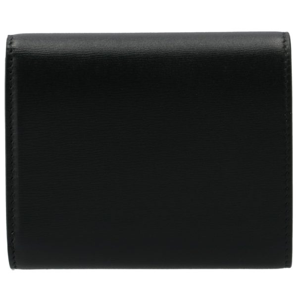 10b573cqp38no 2 CELINE Small Trifold Wallet Bifold Black