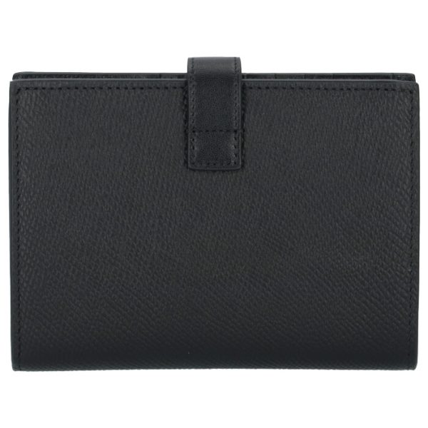 10b643bfp38no 2 CELINE Medium Bifold Wallet Strap Black