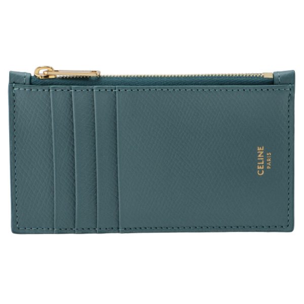 10b683bel07ps 1 CELINE Mini Wallet Fragment Case Blue