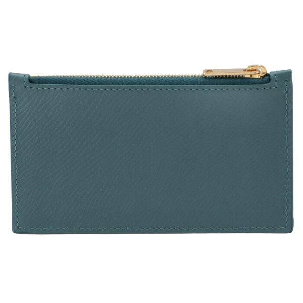 10b683bel07ps 2 CELINE Mini Wallet Fragment Case Blue