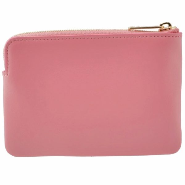 10c663dr825fo 2 CELINE Coin Holder Pouch Mini Wallet Pink