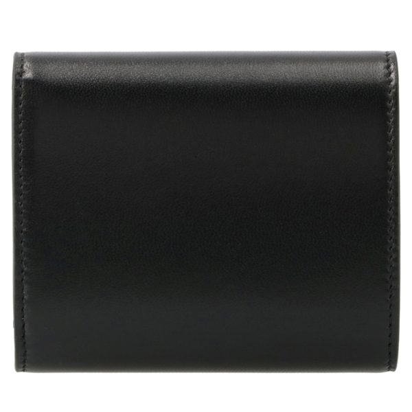 10d783bzg38no 2 CELINE Small Trifold Wallet Black