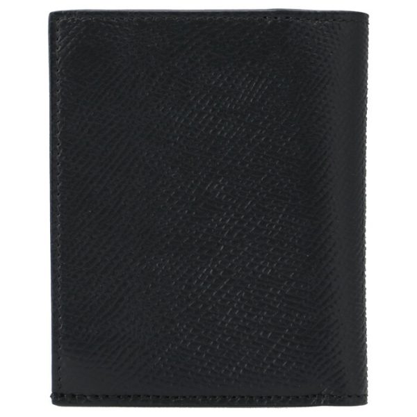 10e493bel38no 2 CELINE Bifold Mini Wallet Compact Wallet Black