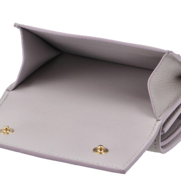 10e603bel32lg 6 CELINE Trifold Mini Wallet Folded Wallet Lavender Gray