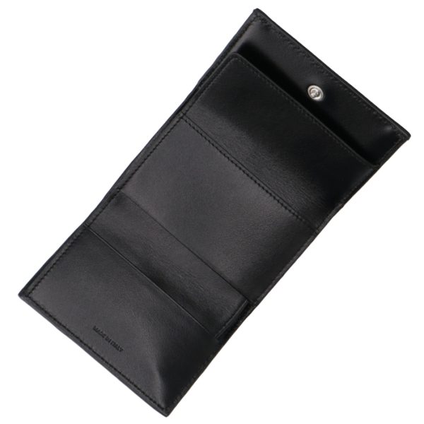 10e603bel38si 4 CELINE Trifold Mini Wallet Folded Wallet Black