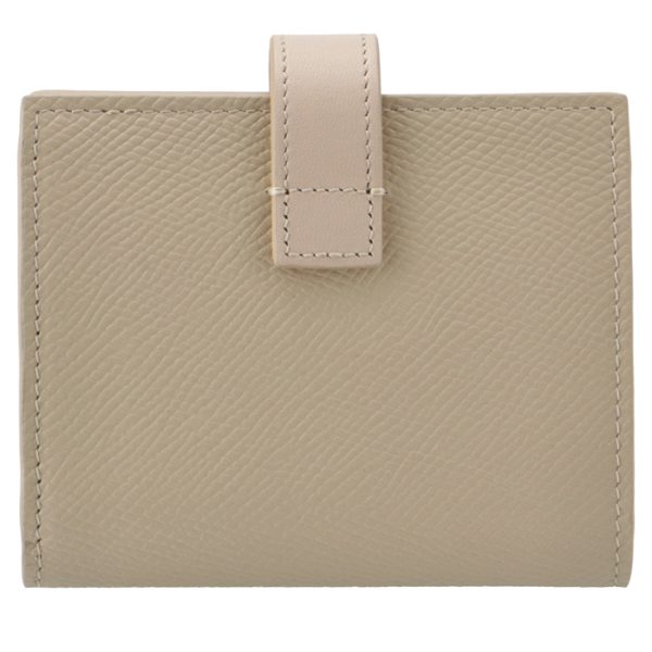 10h263bru03lw 2 CELINE Bifold Small Strap Wallet Beige