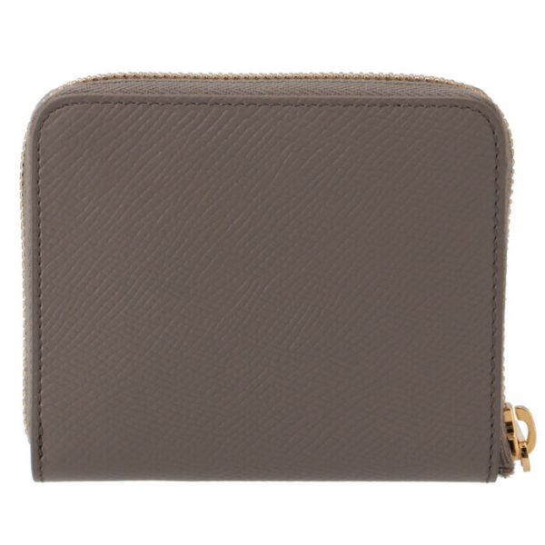 10l203bel 2 Celine Small Zip Round Bifold Wallet Bag