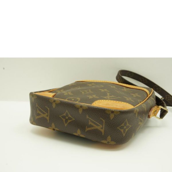 11008 3 Louis Vuitton Danube Crossbody Bag Monogram Brown