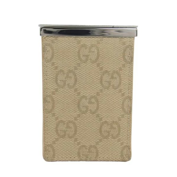 11068 1 Gucci GG Canvas Cigarette Case