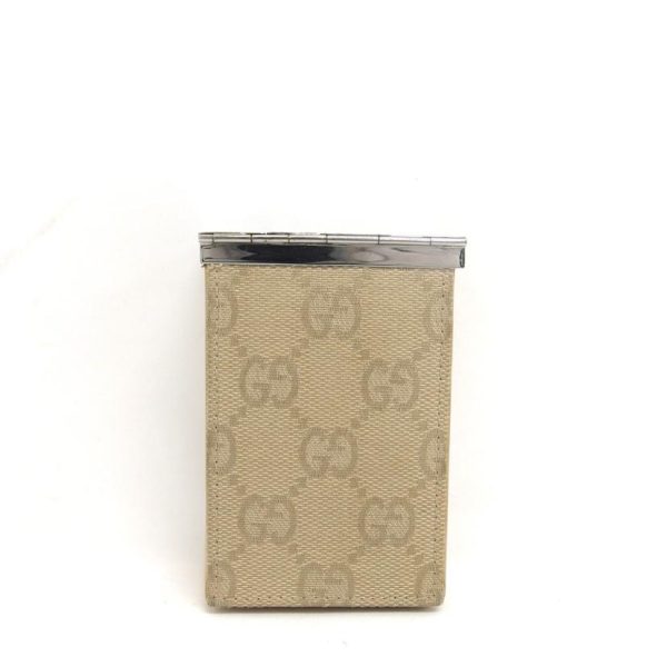 11068 2 Gucci GG Canvas Cigarette Case