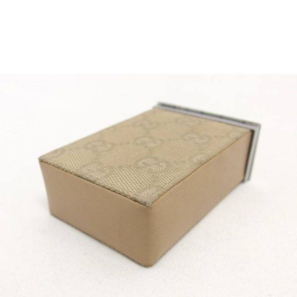 11068 4 Gucci GG Canvas Cigarette Case