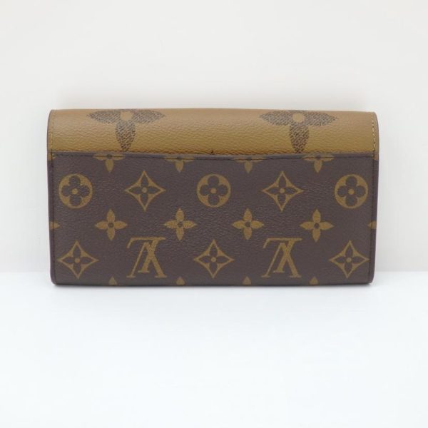 11127 2 Louis Vuitton Portefeuil Sala Jean Ant Reverse Wallet Brown