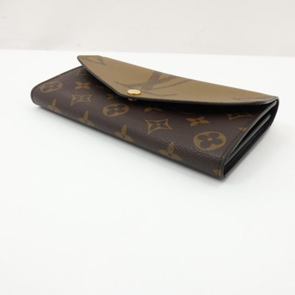 11127 3 Louis Vuitton Portefeuil Sala Jean Ant Reverse Wallet Brown